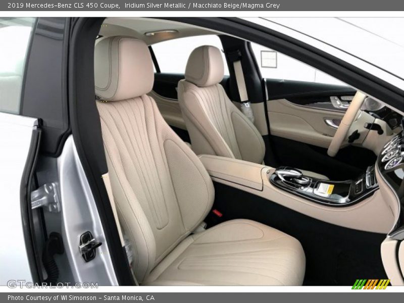 Iridium Silver Metallic / Macchiato Beige/Magma Grey 2019 Mercedes-Benz CLS 450 Coupe