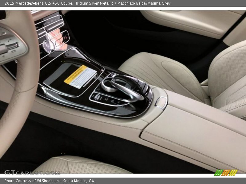 Iridium Silver Metallic / Macchiato Beige/Magma Grey 2019 Mercedes-Benz CLS 450 Coupe