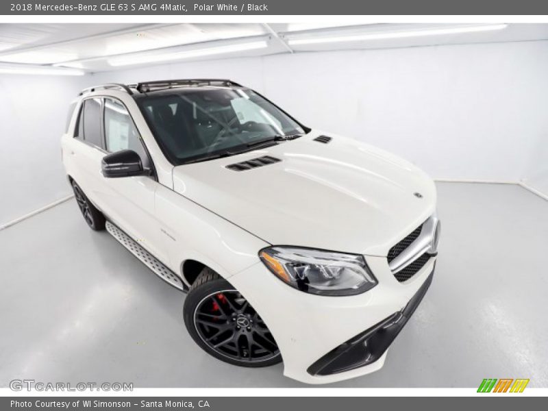 Polar White / Black 2018 Mercedes-Benz GLE 63 S AMG 4Matic