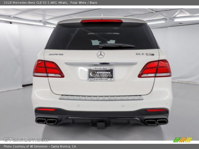 Polar White / Black 2018 Mercedes-Benz GLE 63 S AMG 4Matic