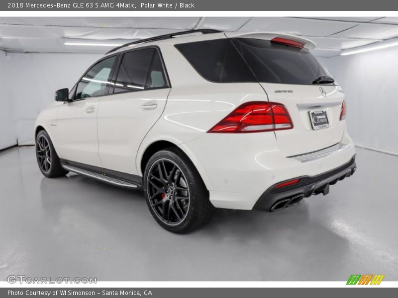 Polar White / Black 2018 Mercedes-Benz GLE 63 S AMG 4Matic