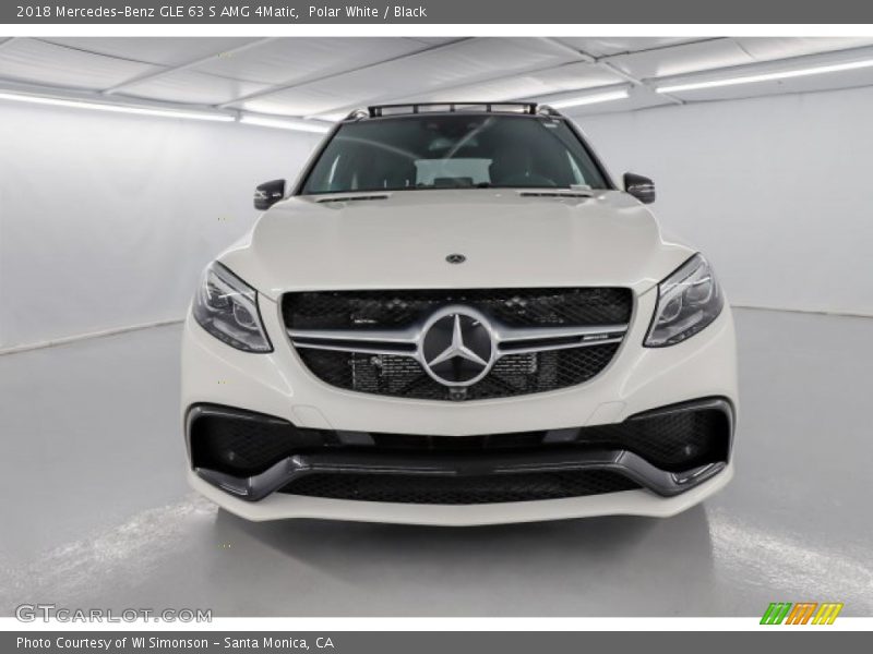 Polar White / Black 2018 Mercedes-Benz GLE 63 S AMG 4Matic