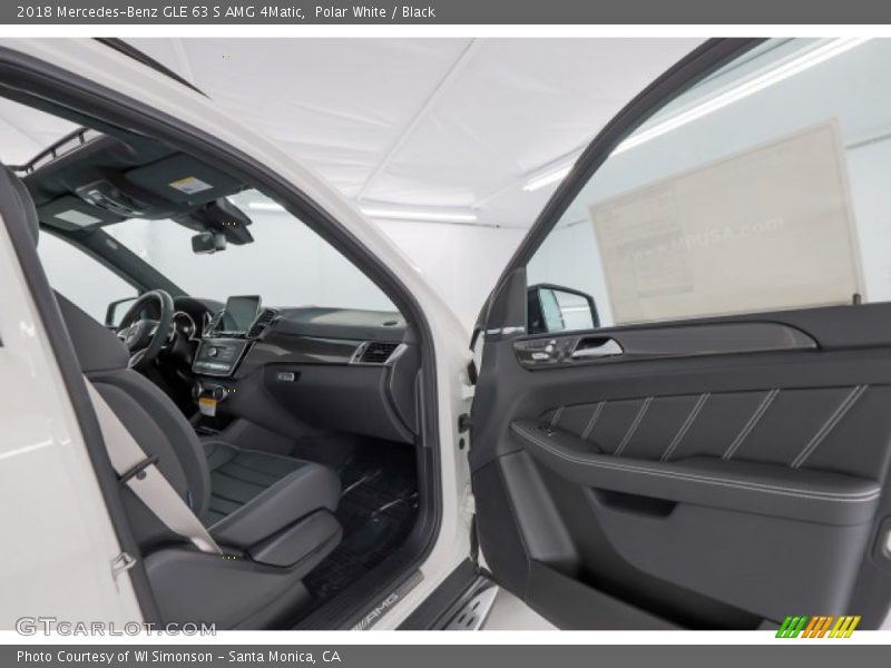 Polar White / Black 2018 Mercedes-Benz GLE 63 S AMG 4Matic