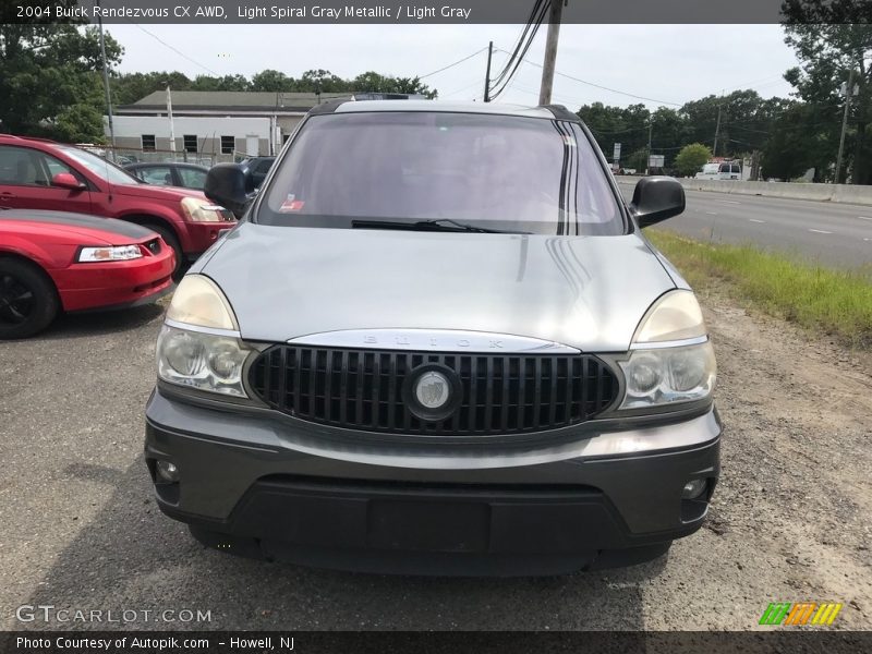 Light Spiral Gray Metallic / Light Gray 2004 Buick Rendezvous CX AWD