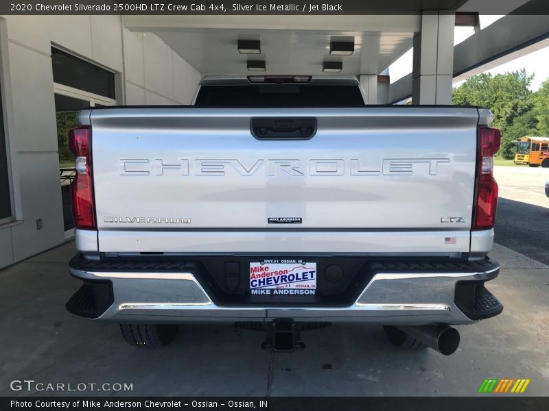 Silver Ice Metallic / Jet Black 2020 Chevrolet Silverado 2500HD LTZ Crew Cab 4x4