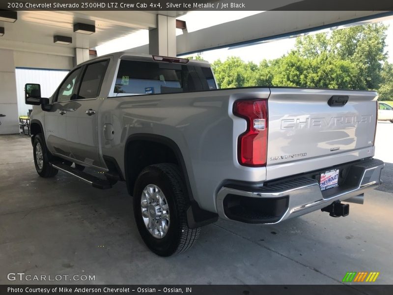 Silver Ice Metallic / Jet Black 2020 Chevrolet Silverado 2500HD LTZ Crew Cab 4x4