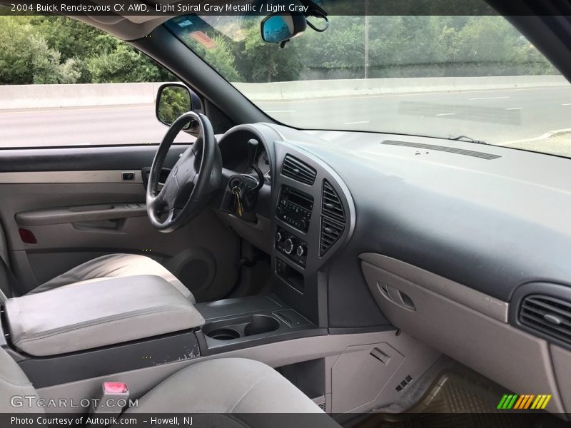 Light Spiral Gray Metallic / Light Gray 2004 Buick Rendezvous CX AWD