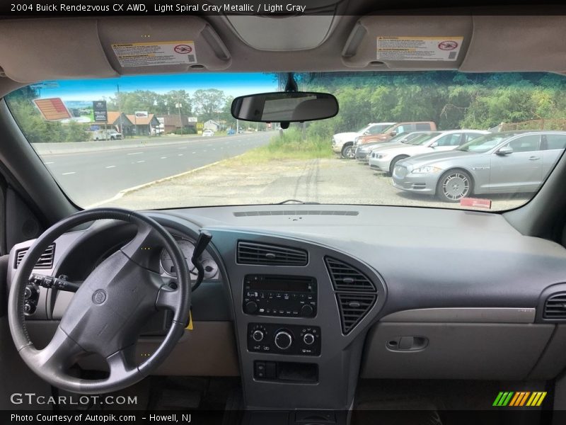 Light Spiral Gray Metallic / Light Gray 2004 Buick Rendezvous CX AWD