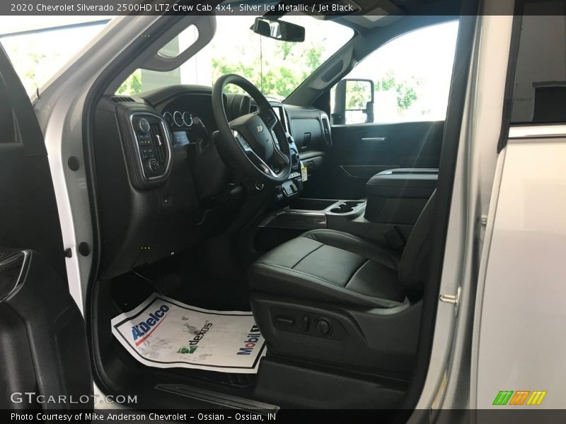Silver Ice Metallic / Jet Black 2020 Chevrolet Silverado 2500HD LTZ Crew Cab 4x4