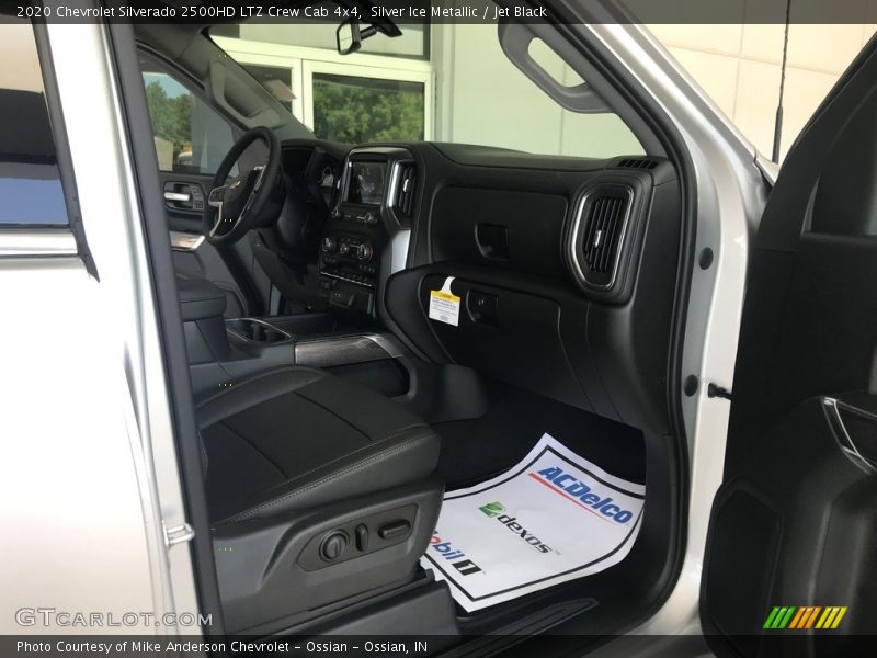 Silver Ice Metallic / Jet Black 2020 Chevrolet Silverado 2500HD LTZ Crew Cab 4x4