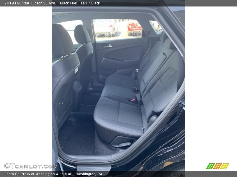Black Noir Pearl / Black 2019 Hyundai Tucson SE AWD
