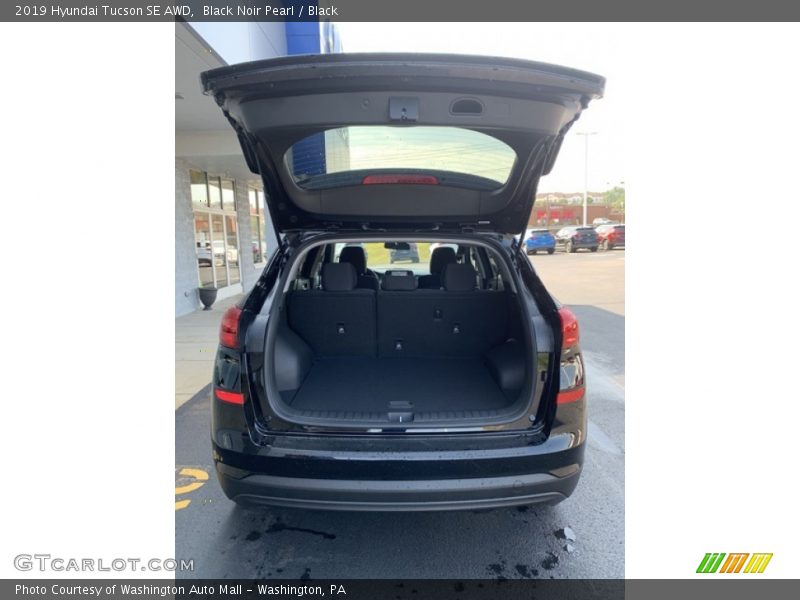 Black Noir Pearl / Black 2019 Hyundai Tucson SE AWD