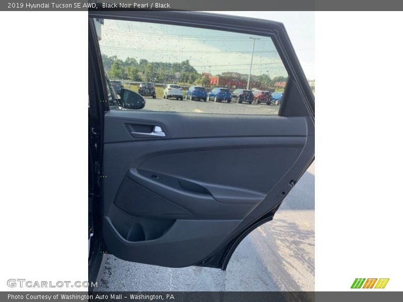 Black Noir Pearl / Black 2019 Hyundai Tucson SE AWD