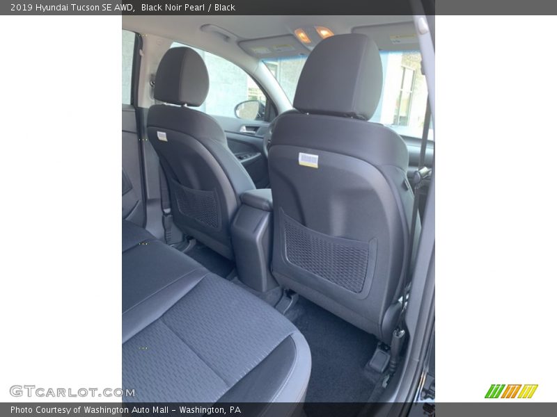Black Noir Pearl / Black 2019 Hyundai Tucson SE AWD