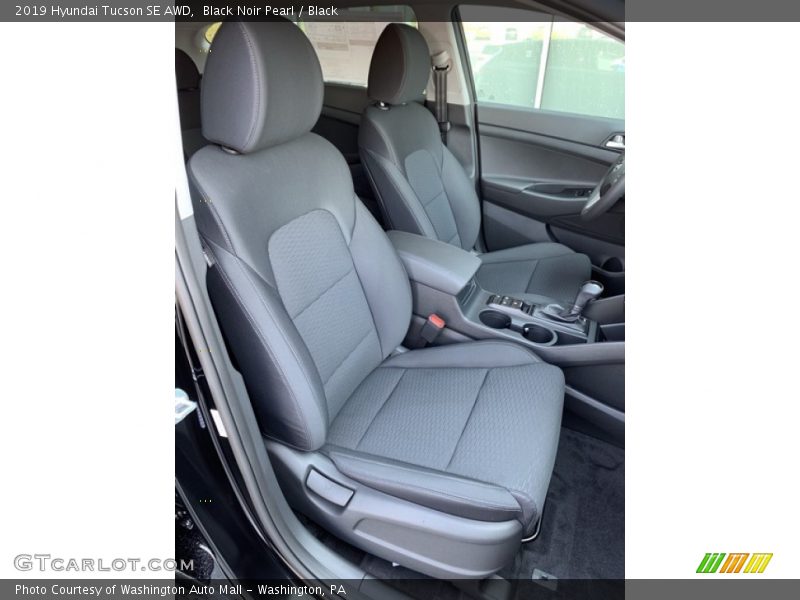 Black Noir Pearl / Black 2019 Hyundai Tucson SE AWD