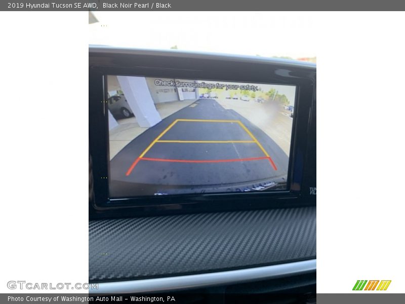 Black Noir Pearl / Black 2019 Hyundai Tucson SE AWD