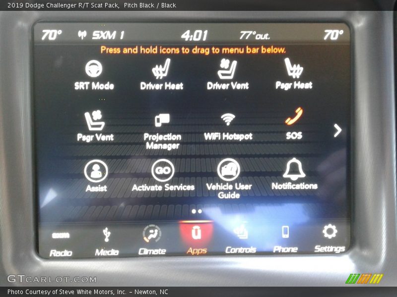 Pitch Black / Black 2019 Dodge Challenger R/T Scat Pack