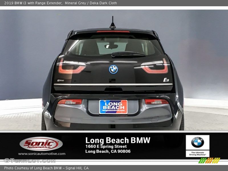 Mineral Grey / Deka Dark Cloth 2019 BMW i3 with Range Extender