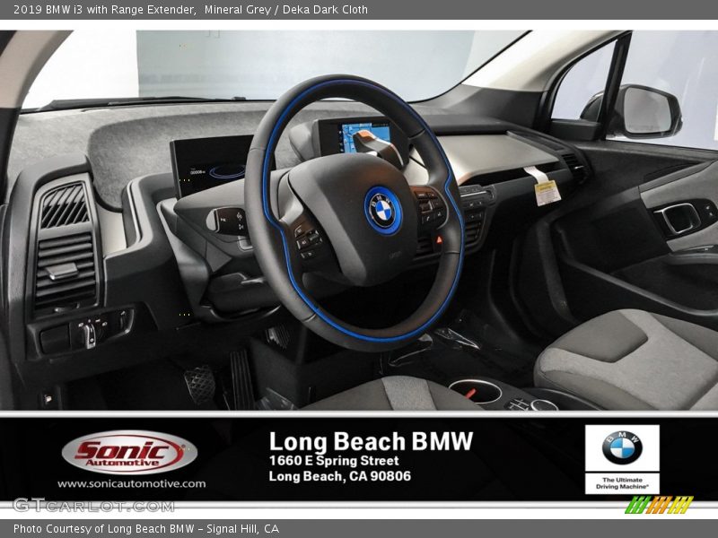 Mineral Grey / Deka Dark Cloth 2019 BMW i3 with Range Extender