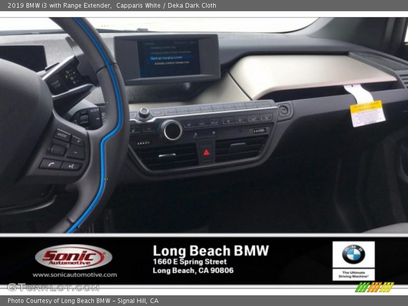 Capparis White / Deka Dark Cloth 2019 BMW i3 with Range Extender