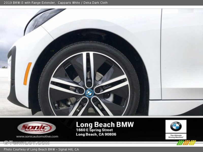 Capparis White / Deka Dark Cloth 2019 BMW i3 with Range Extender