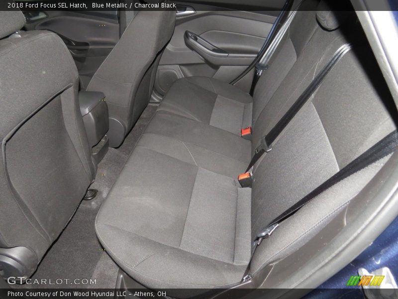 Blue Metallic / Charcoal Black 2018 Ford Focus SEL Hatch