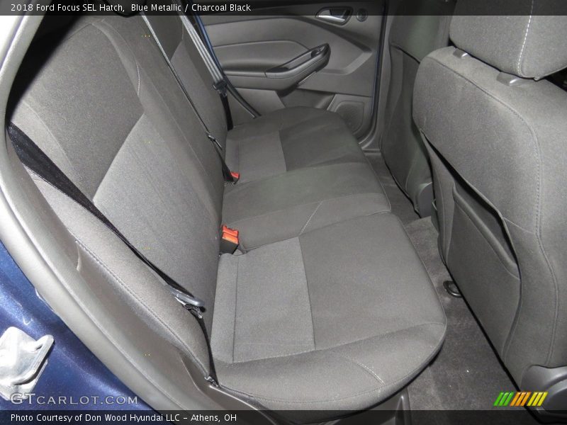 Blue Metallic / Charcoal Black 2018 Ford Focus SEL Hatch