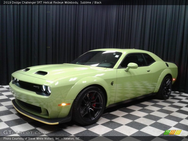 Sublime / Black 2019 Dodge Challenger SRT Hellcat Redeye Widebody