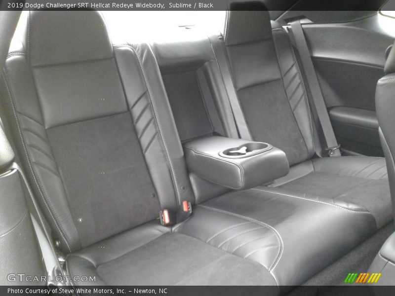 Rear Seat of 2019 Challenger SRT Hellcat Redeye Widebody