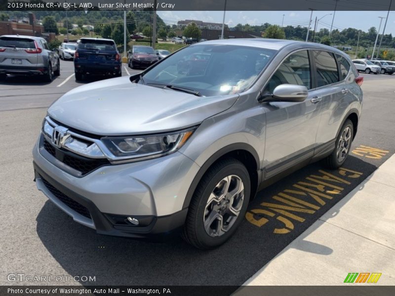 Lunar Silver Metallic / Gray 2019 Honda CR-V EX-L AWD