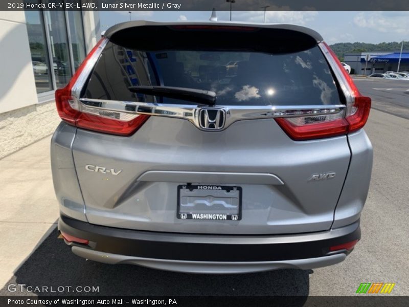 Lunar Silver Metallic / Gray 2019 Honda CR-V EX-L AWD