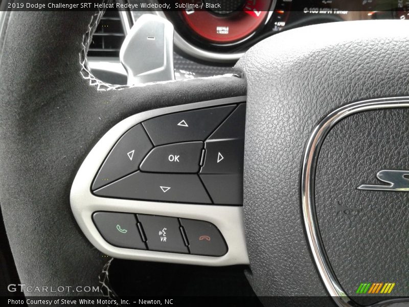  2019 Challenger SRT Hellcat Redeye Widebody Steering Wheel
