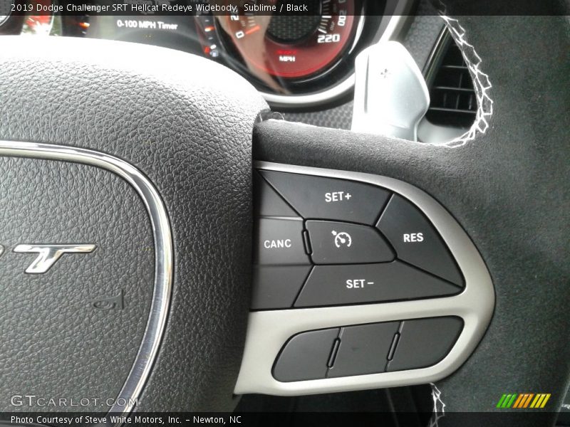  2019 Challenger SRT Hellcat Redeye Widebody Steering Wheel