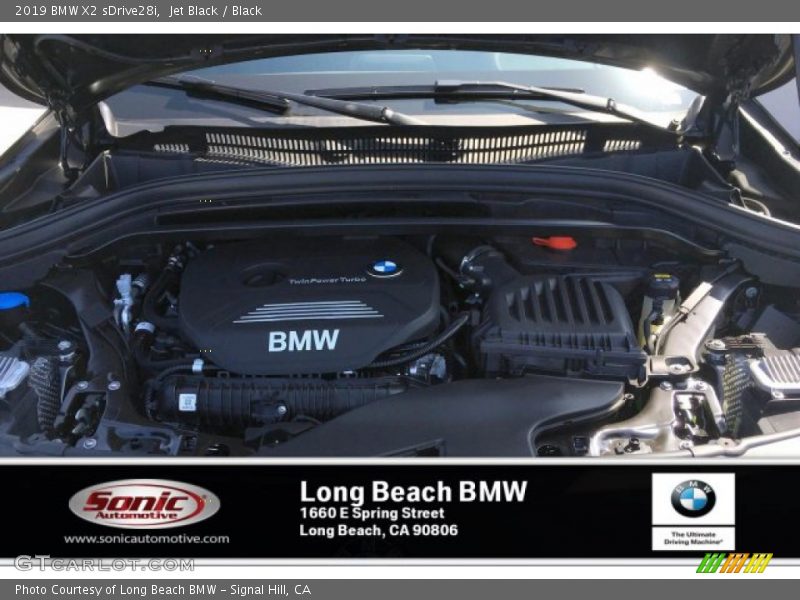 Jet Black / Black 2019 BMW X2 sDrive28i