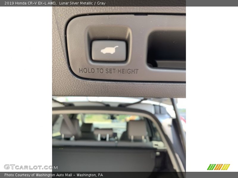 Lunar Silver Metallic / Gray 2019 Honda CR-V EX-L AWD