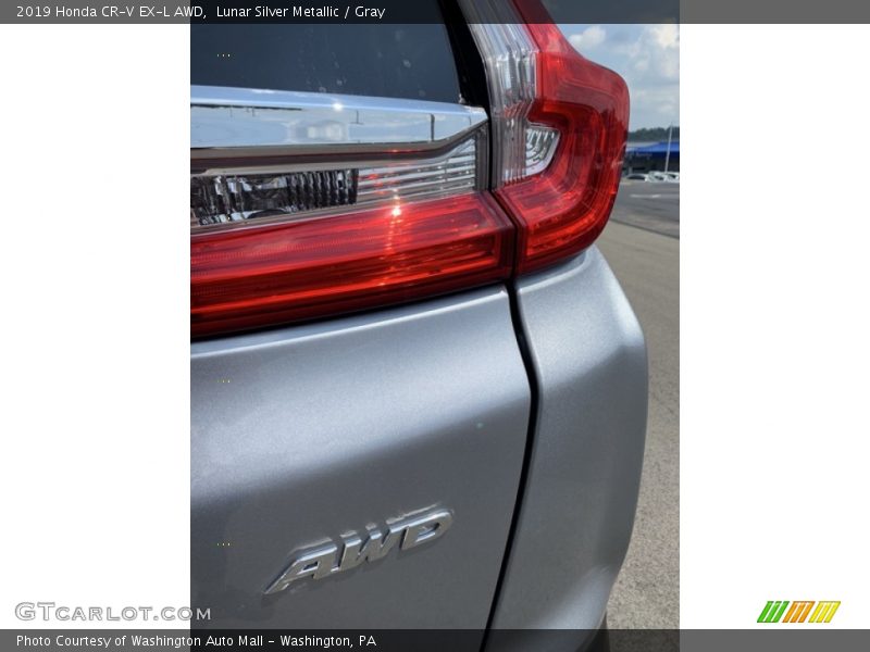 Lunar Silver Metallic / Gray 2019 Honda CR-V EX-L AWD