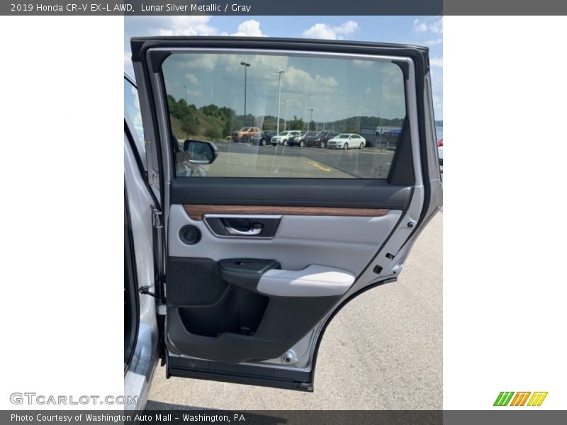 Lunar Silver Metallic / Gray 2019 Honda CR-V EX-L AWD