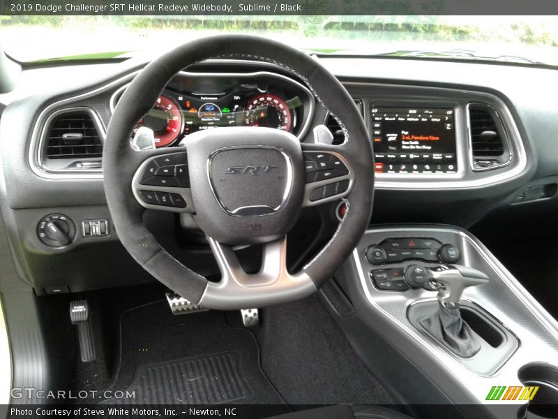 Dashboard of 2019 Challenger SRT Hellcat Redeye Widebody