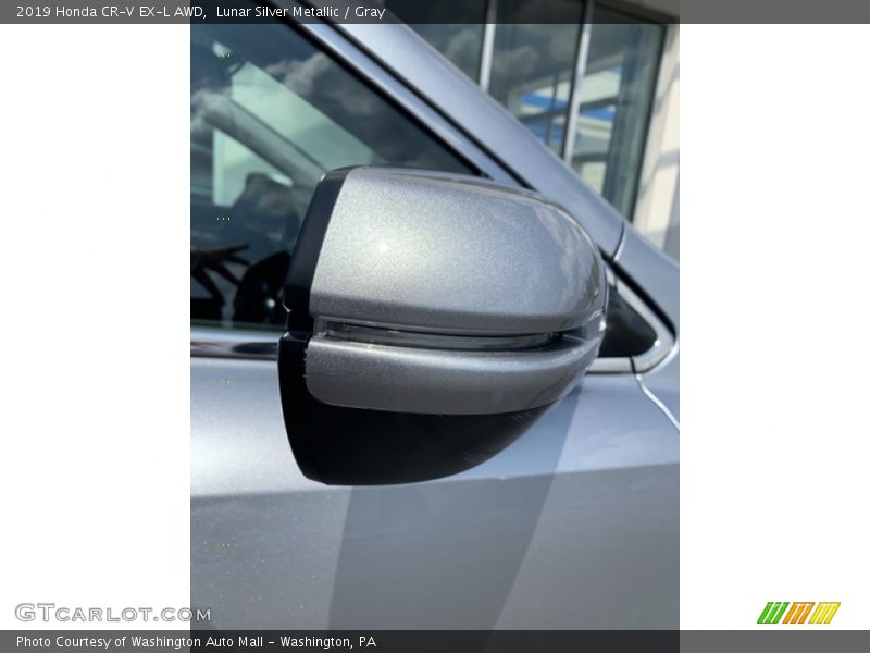 Lunar Silver Metallic / Gray 2019 Honda CR-V EX-L AWD