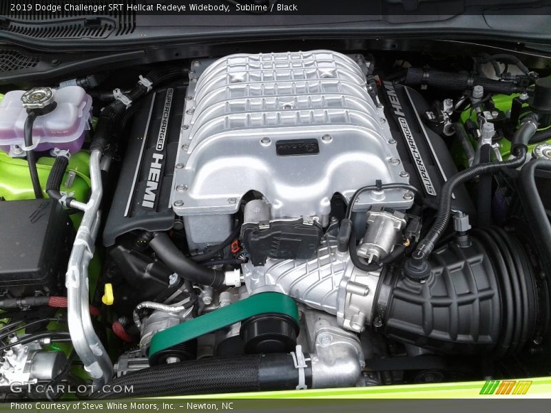  2019 Challenger SRT Hellcat Redeye Widebody Engine - 6.2 Liter Supercharged HEMI OHV 16-Valve VVT V8