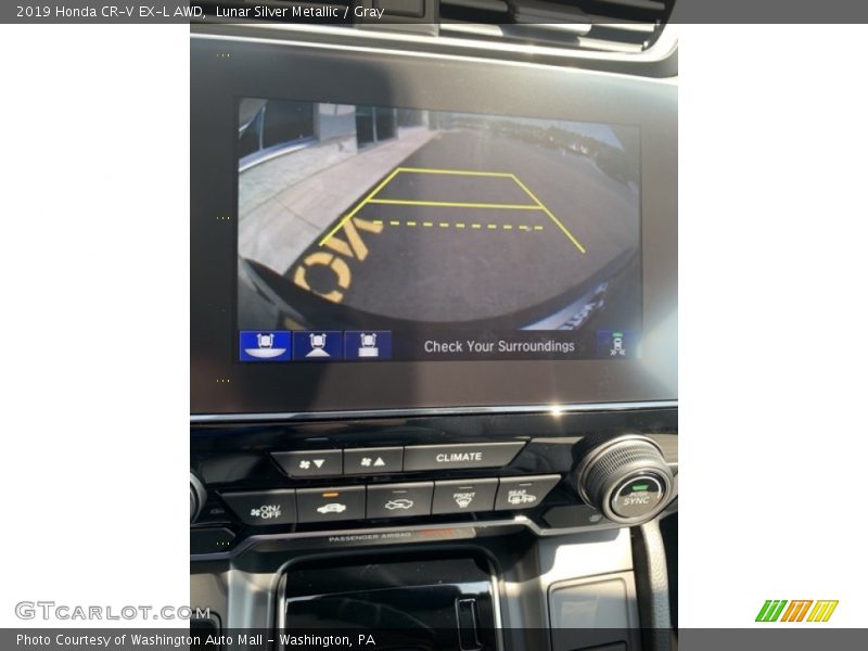 Lunar Silver Metallic / Gray 2019 Honda CR-V EX-L AWD