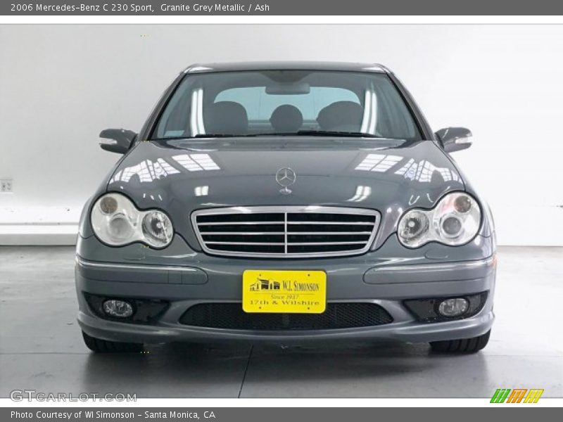 Granite Grey Metallic / Ash 2006 Mercedes-Benz C 230 Sport