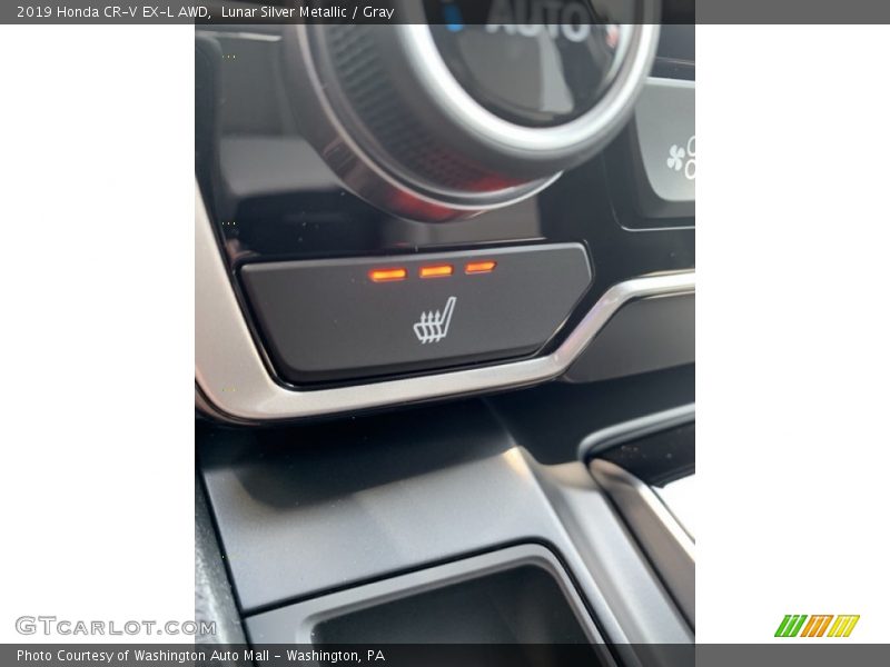 Lunar Silver Metallic / Gray 2019 Honda CR-V EX-L AWD