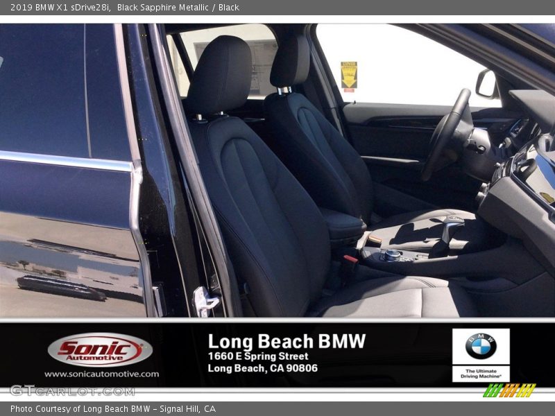 Black Sapphire Metallic / Black 2019 BMW X1 sDrive28i