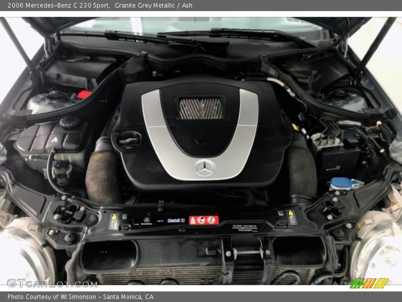 Granite Grey Metallic / Ash 2006 Mercedes-Benz C 230 Sport