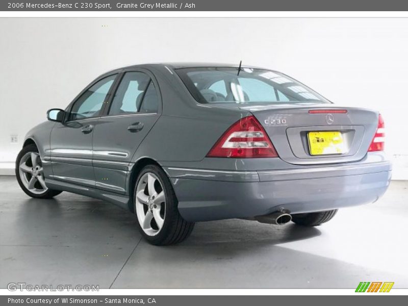 Granite Grey Metallic / Ash 2006 Mercedes-Benz C 230 Sport