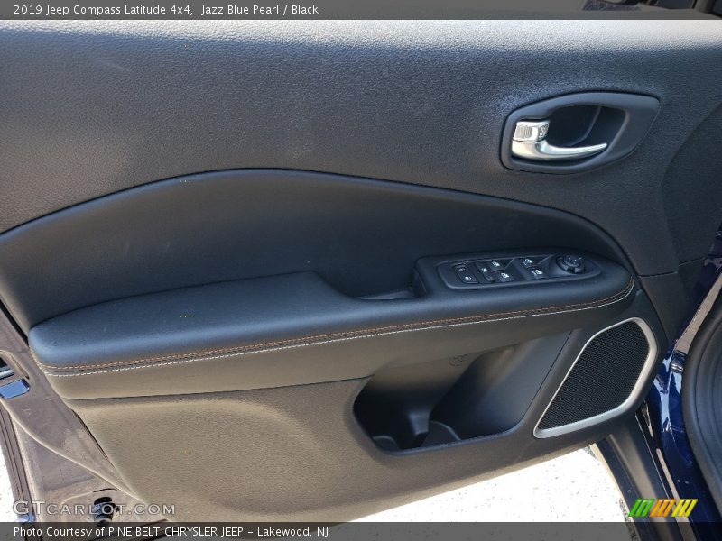 Jazz Blue Pearl / Black 2019 Jeep Compass Latitude 4x4