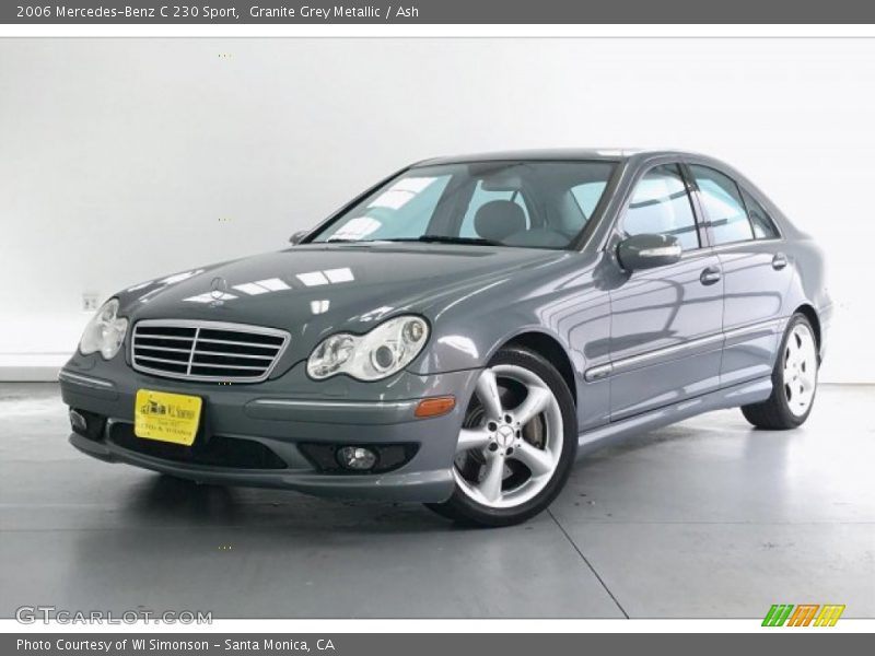 Granite Grey Metallic / Ash 2006 Mercedes-Benz C 230 Sport