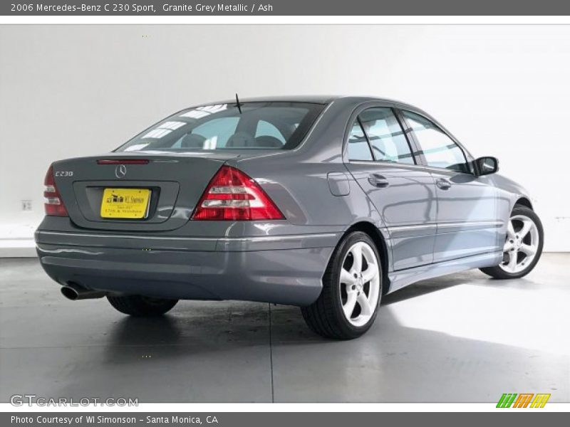 Granite Grey Metallic / Ash 2006 Mercedes-Benz C 230 Sport