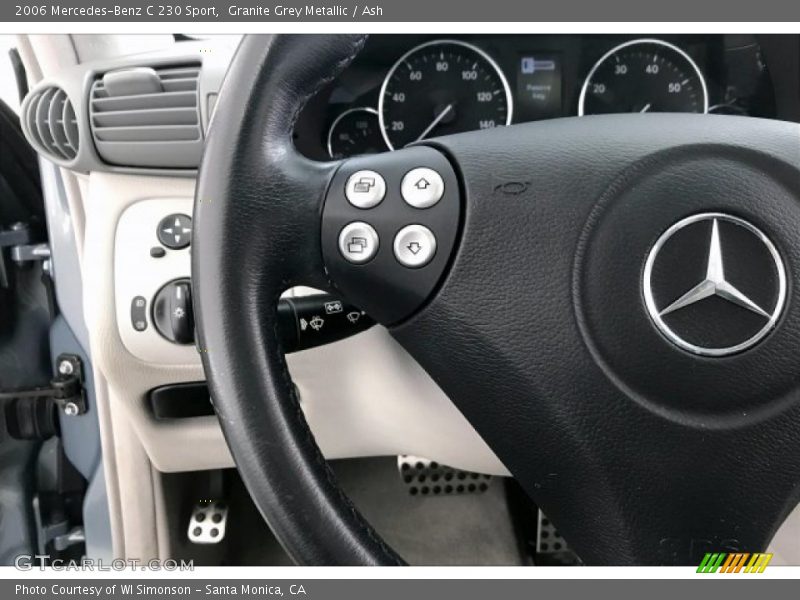 Granite Grey Metallic / Ash 2006 Mercedes-Benz C 230 Sport